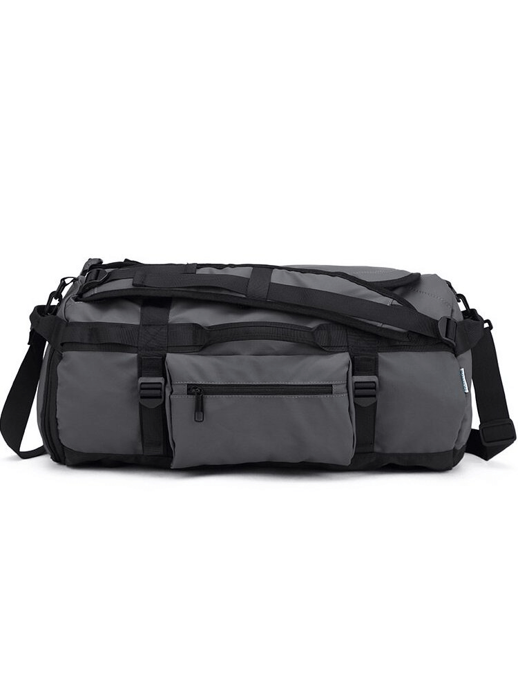 Waterproof sports bag with dry-wet separation, unisex design, features multiple compartments including main and shoe pocket - SF0920.